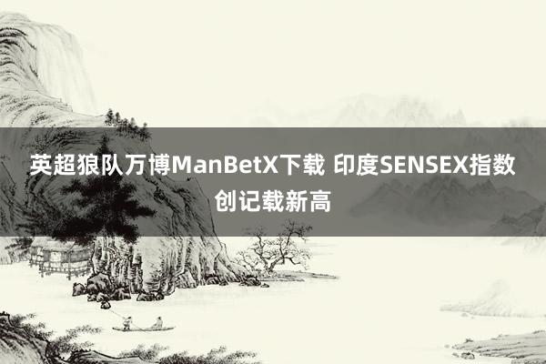 英超狼队万博ManBetX下载 印度SENSEX指数创记载新高